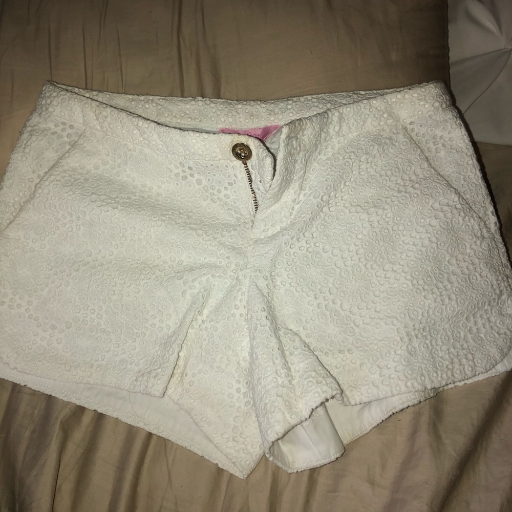 Lily Pulitzer white shorts